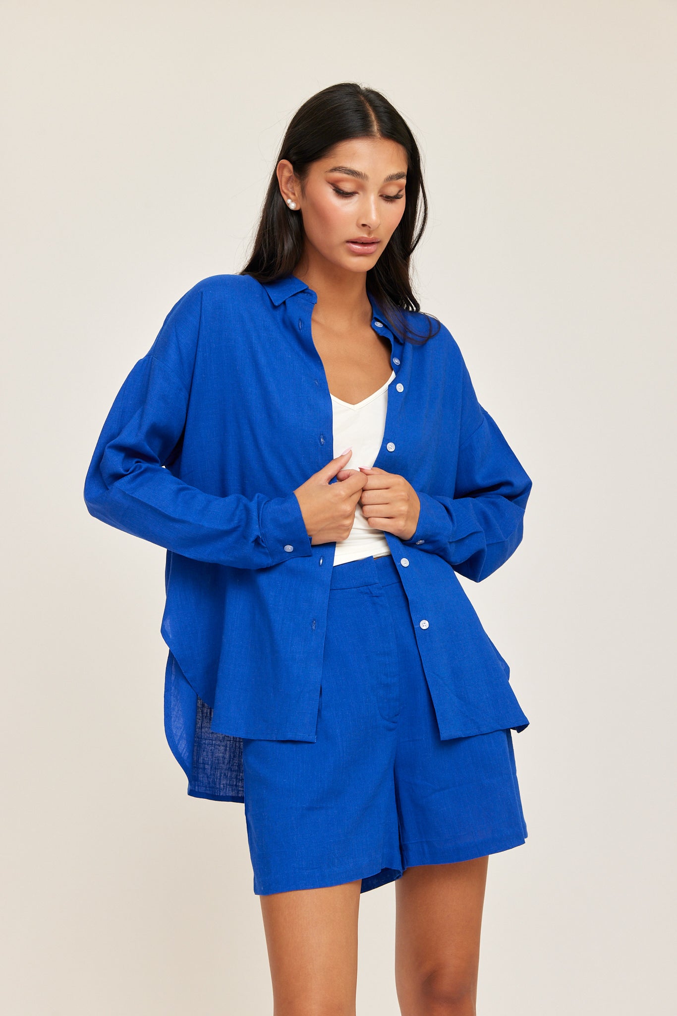 Linnen blouse Esther