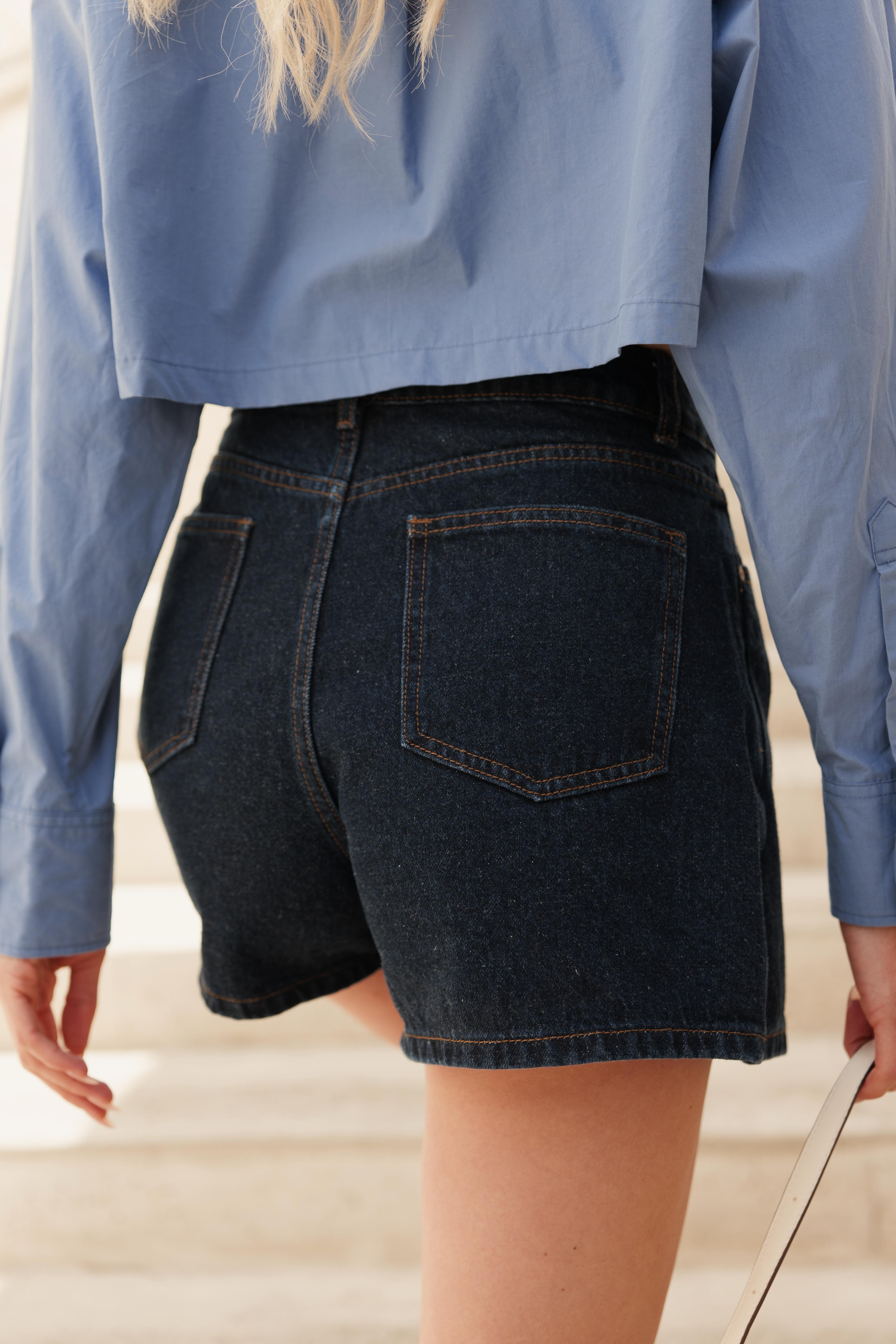 Skort Jane d.blauw
