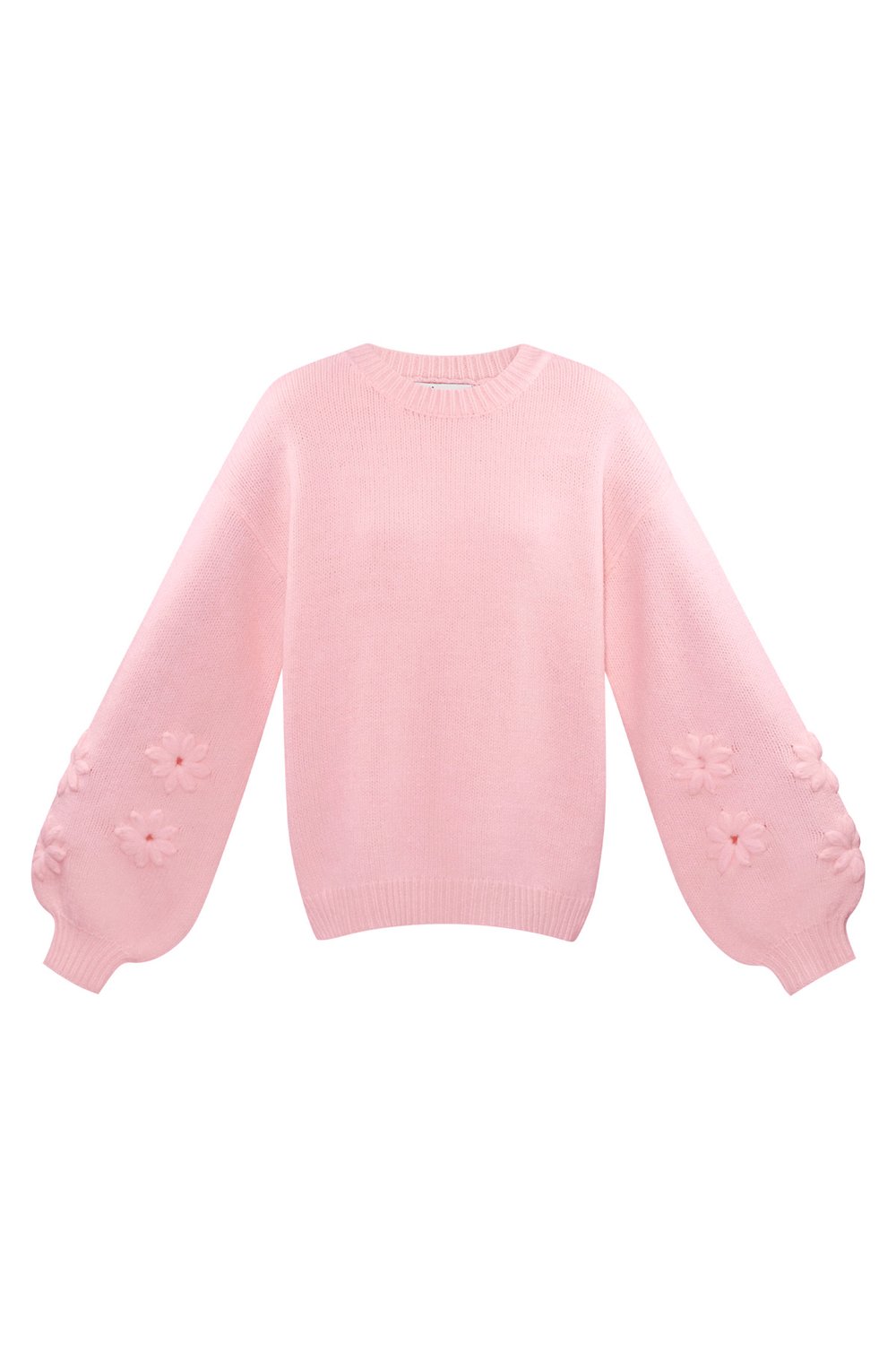 Knit Flora roze