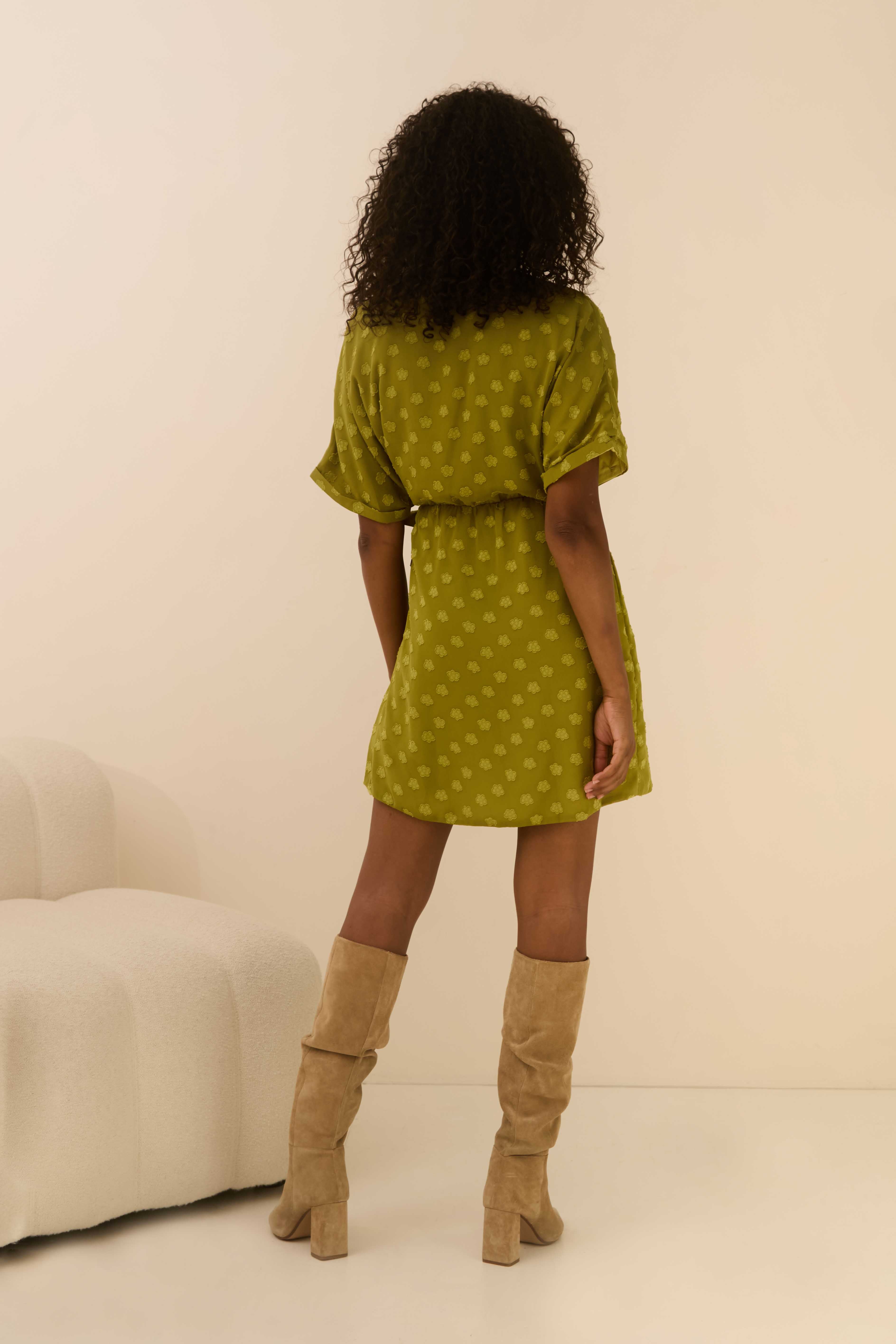 Jurk Gulia Groen