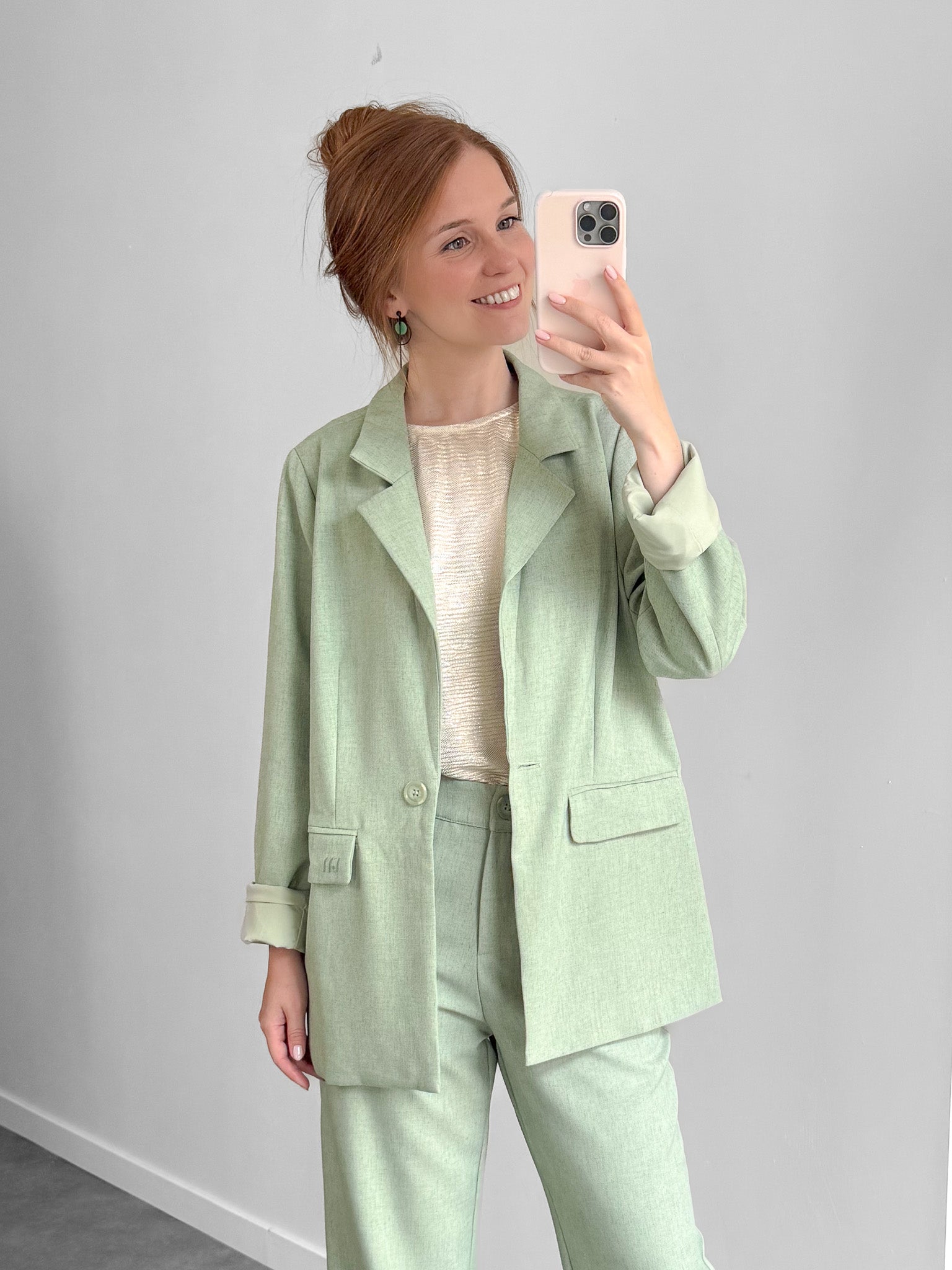 Blazer Celeste