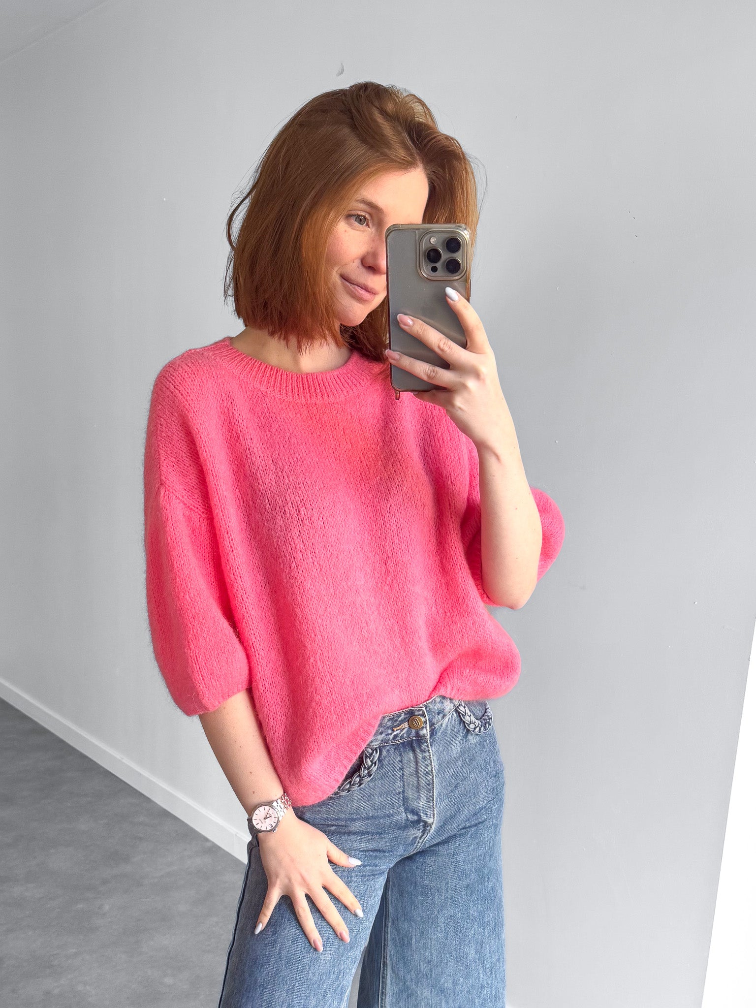 Knit Sammie kid mohair