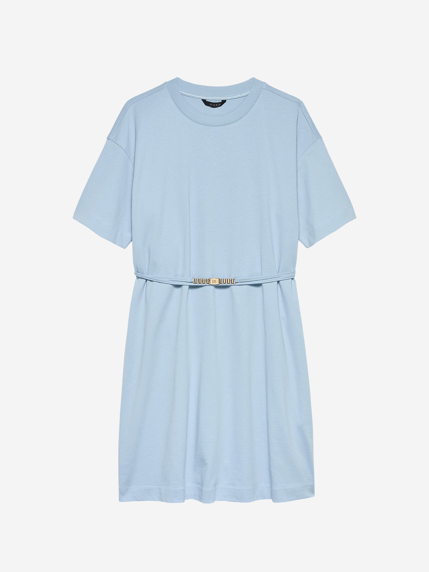 NIKKIE Patos jurk blauw