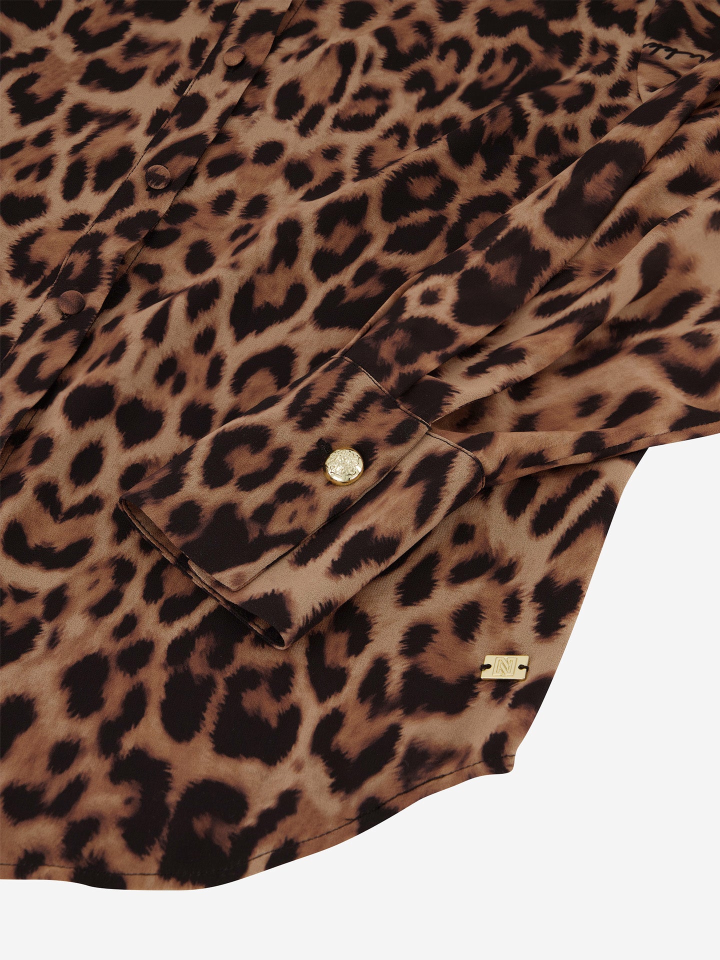 NIKKIE Leopard Blouse