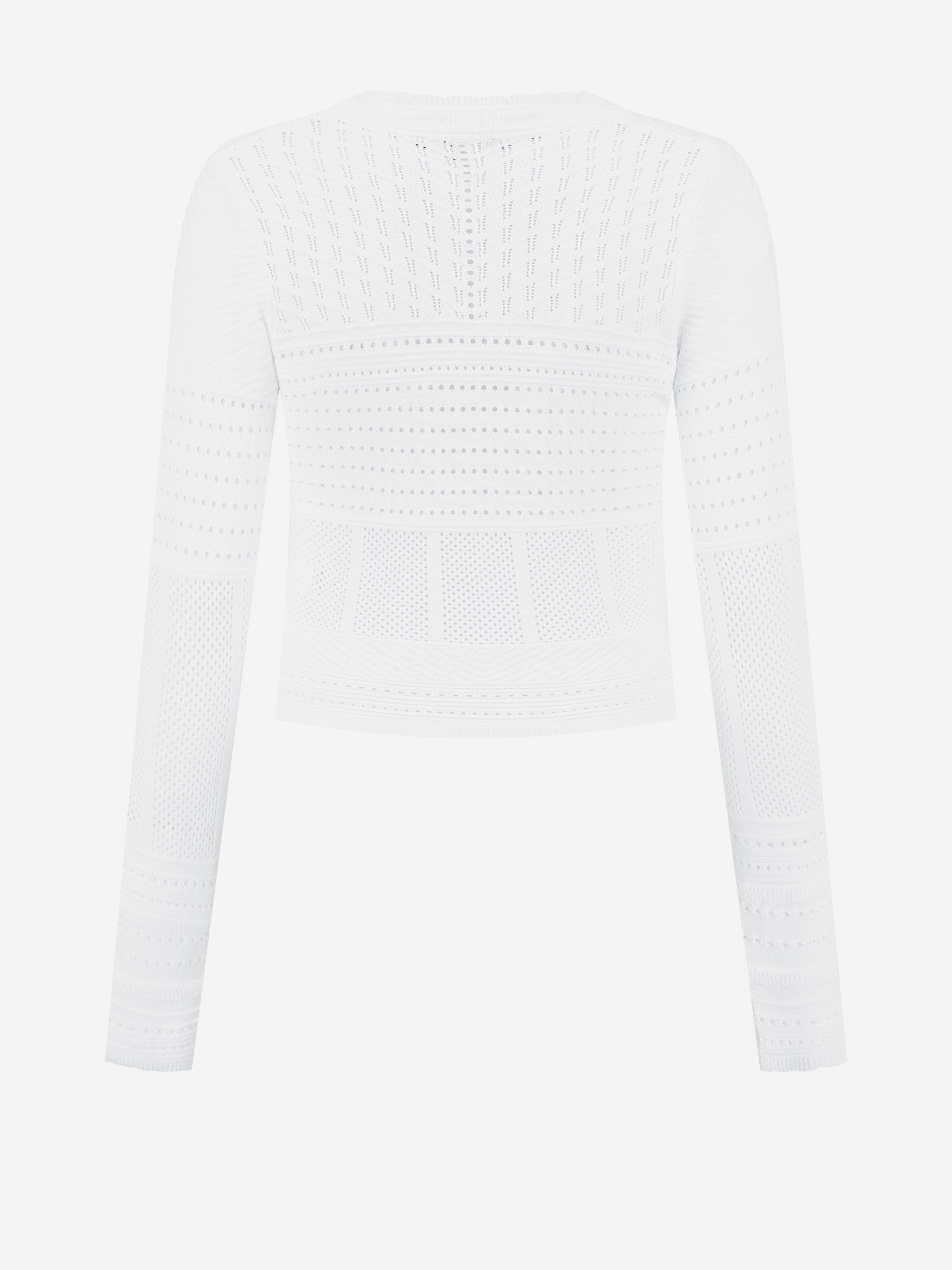 Cardigan Delvine wit