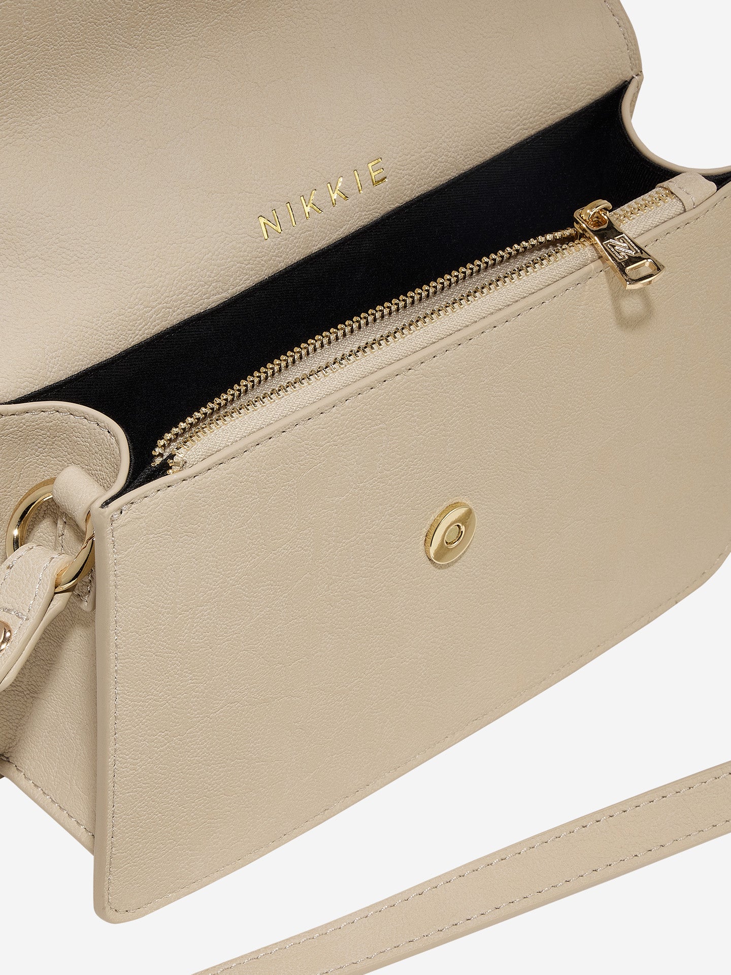 NIKKIE Daxing Croco beige