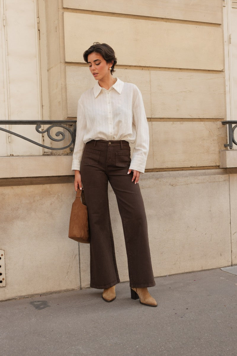 Jeans Gaspard Bruin