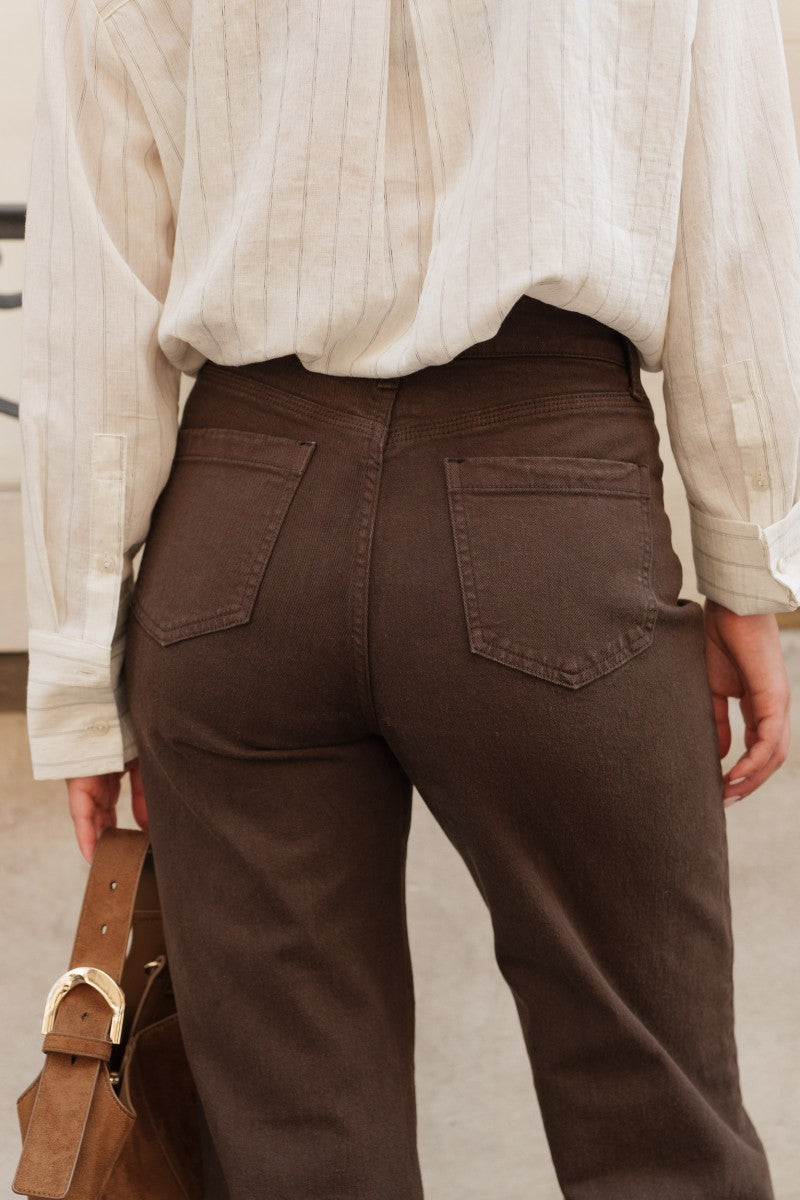 Jeans Gaspard Bruin