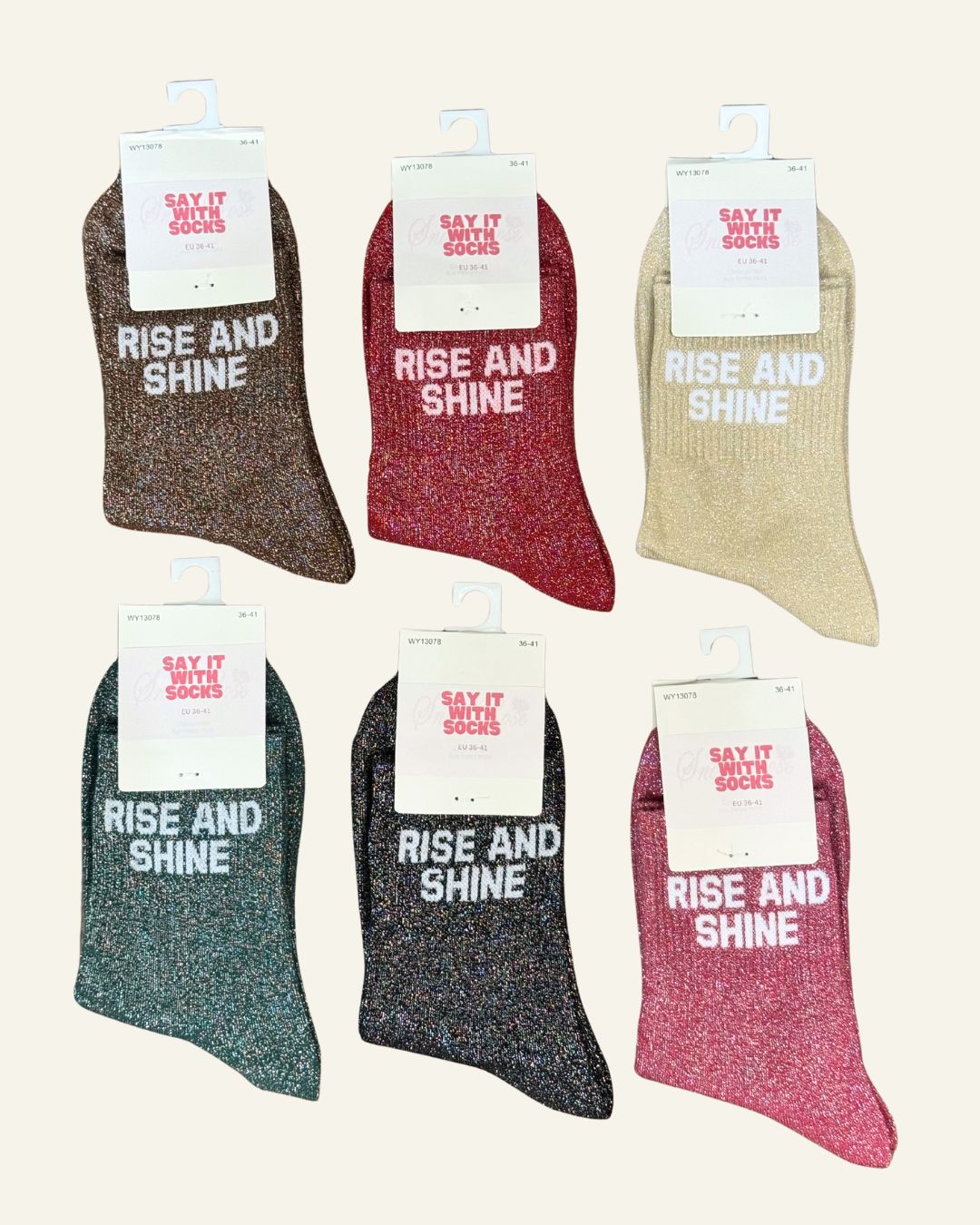 Sokken Rise and shine