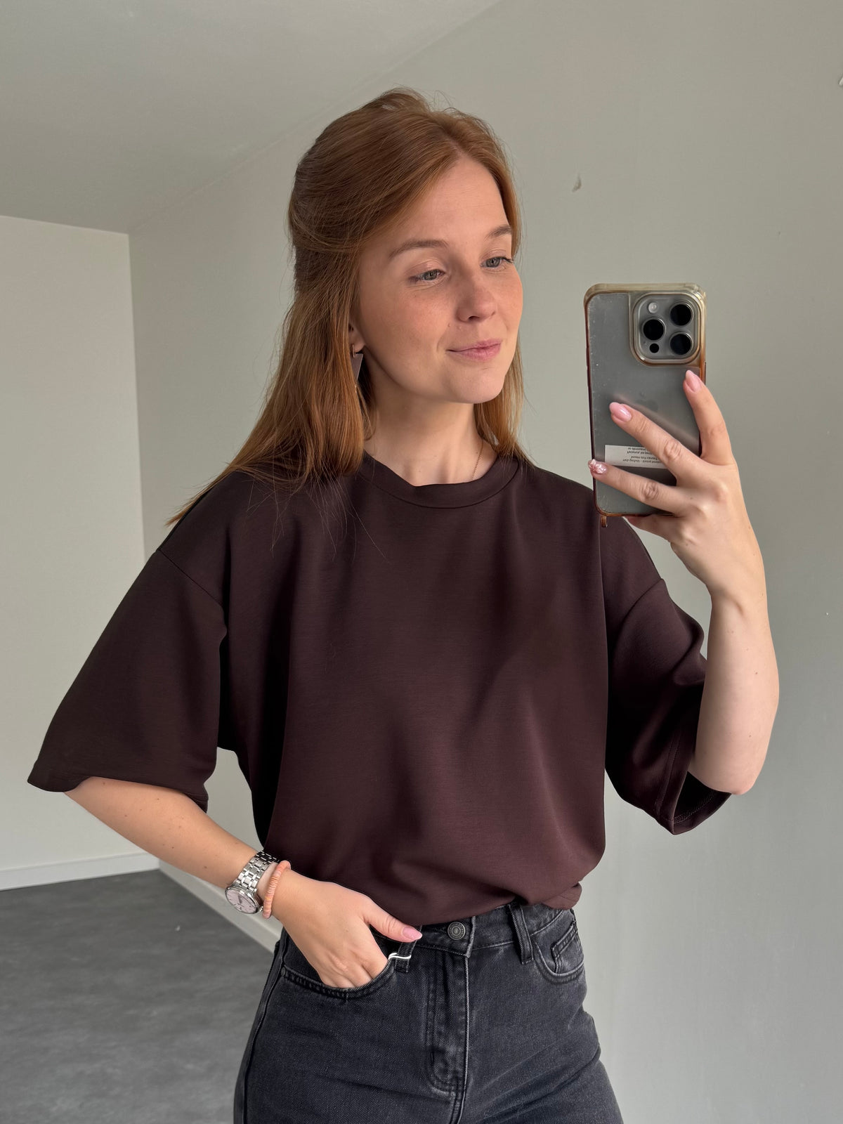 Shirt Maddy bruin