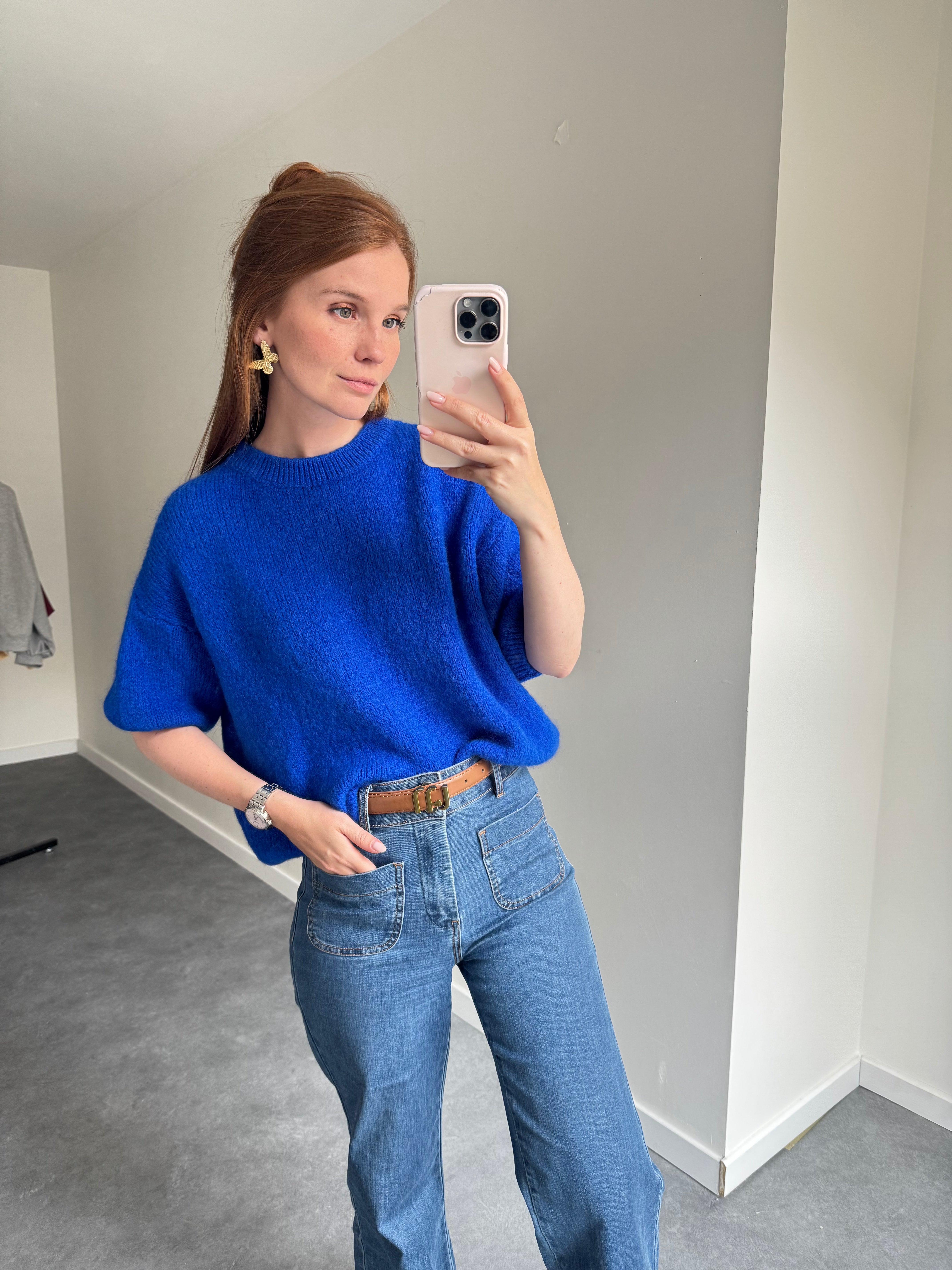 Knit Janis blauw