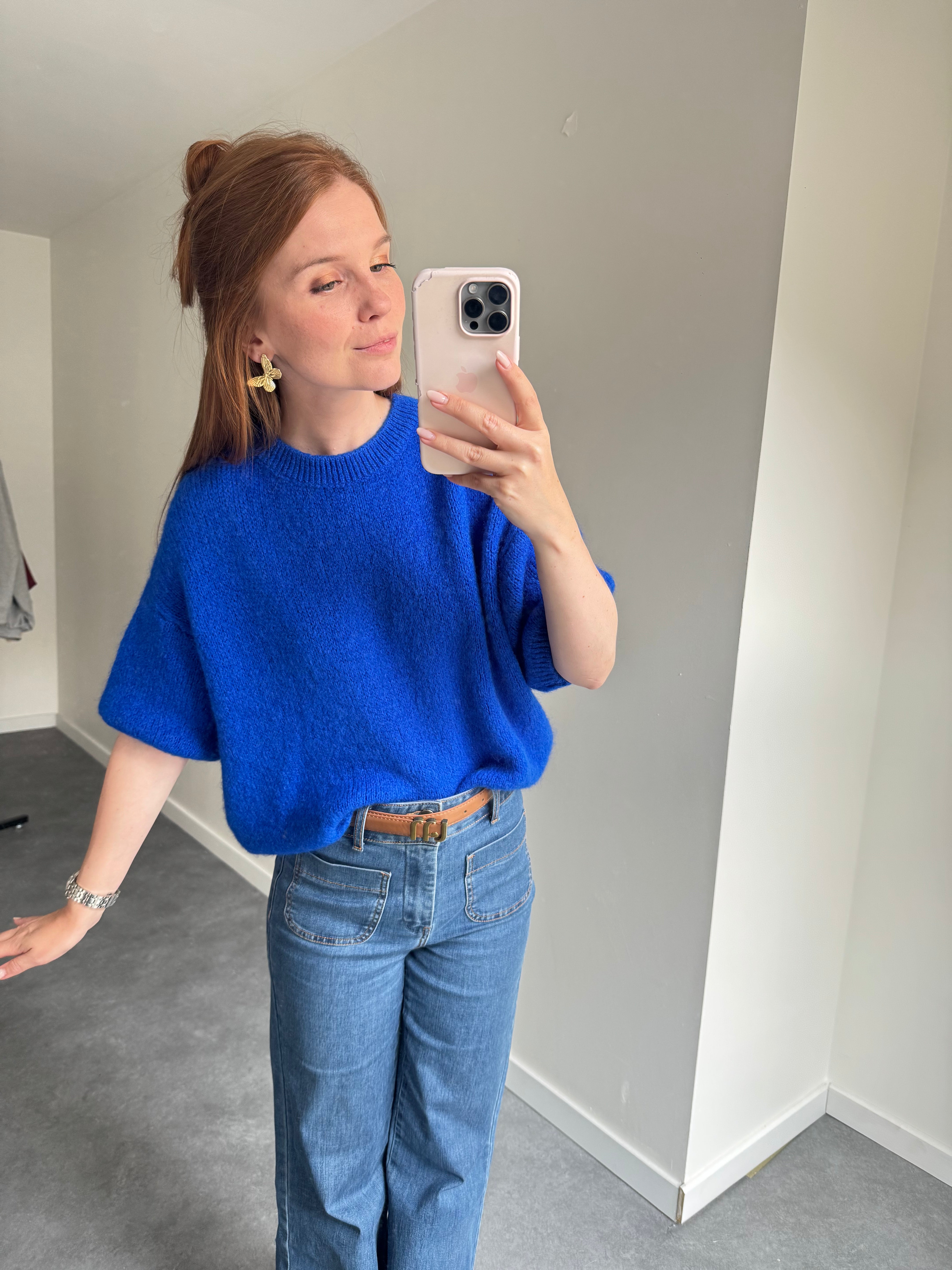 Knit Janis blauw