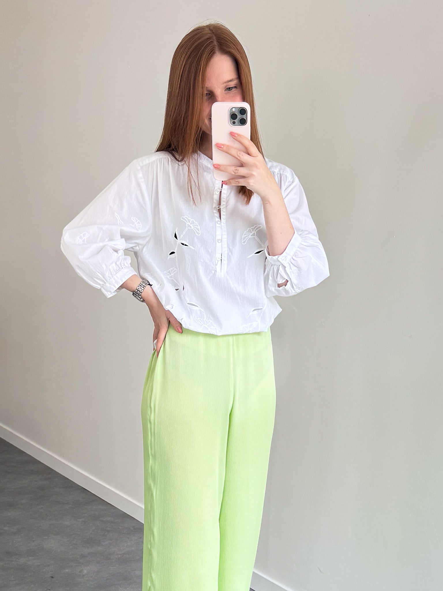 Broek Tess groen