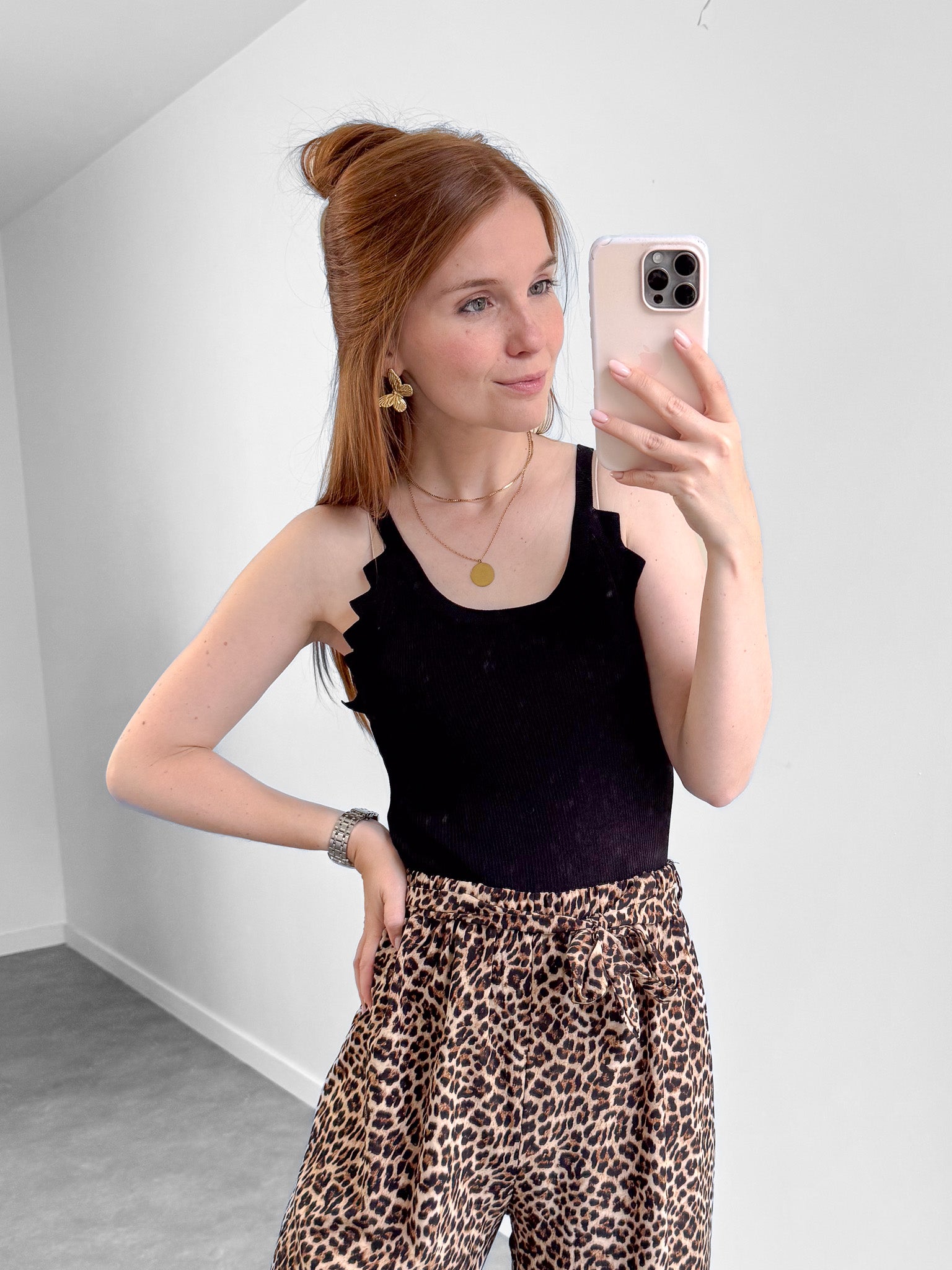 Top Nora zwart