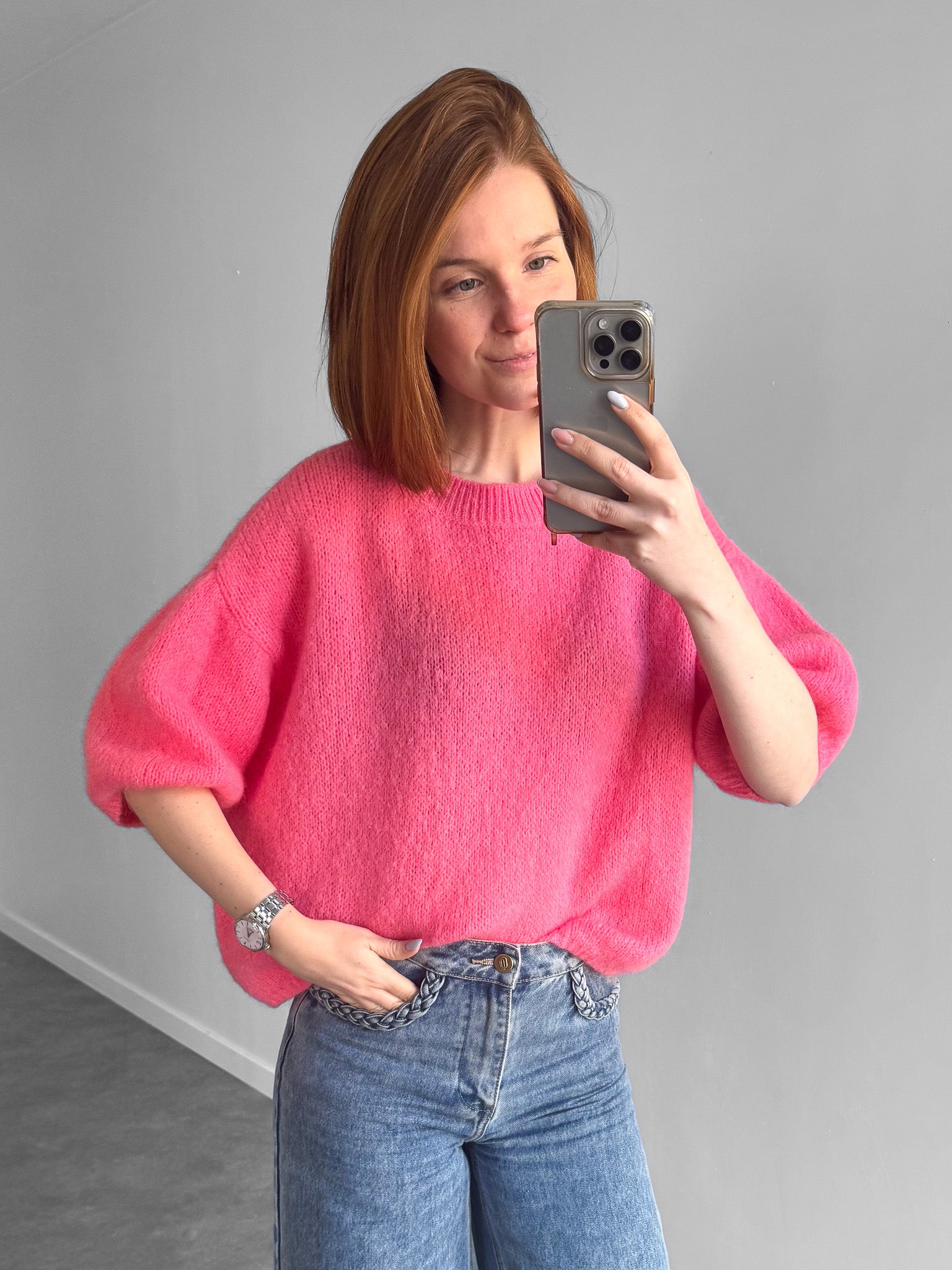 Knit Sammie kid mohair