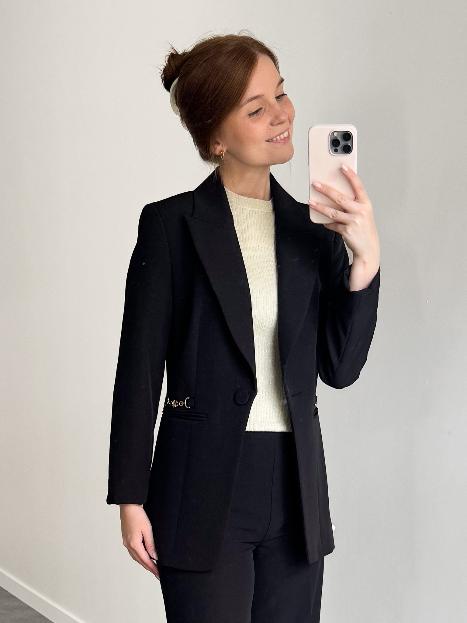 Blazer Elba zwart