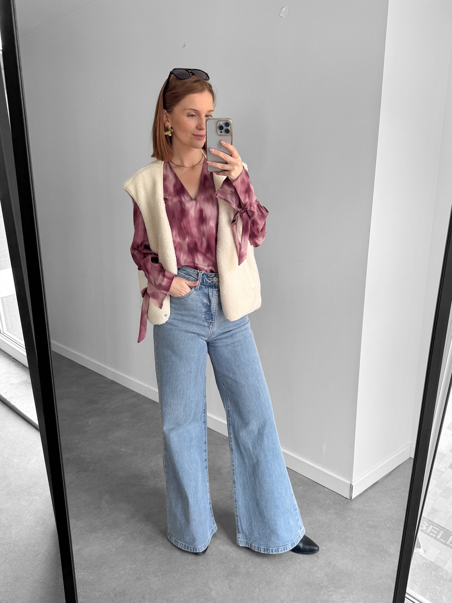 Blouse Lora pink