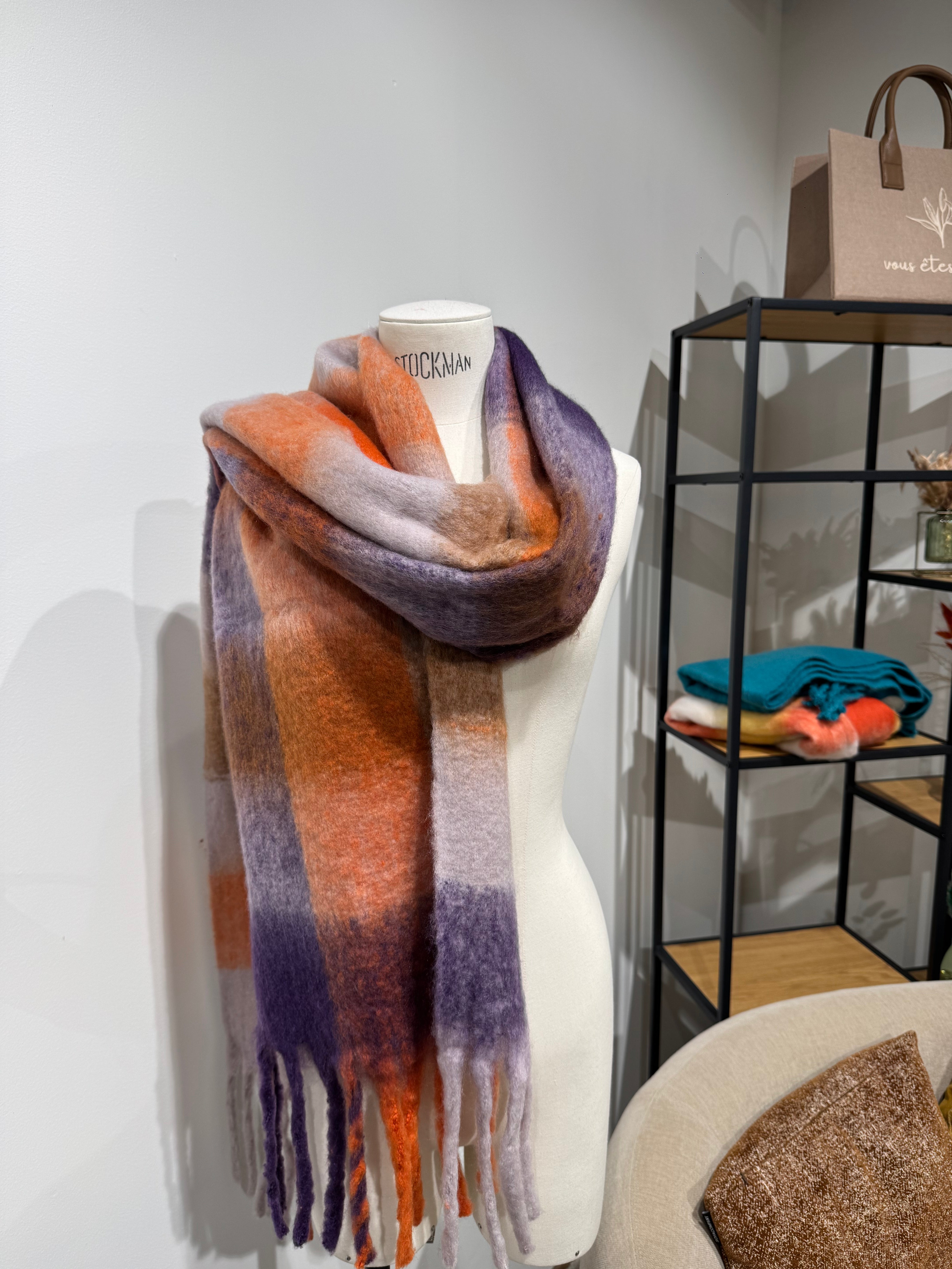 Sjaal multicolor