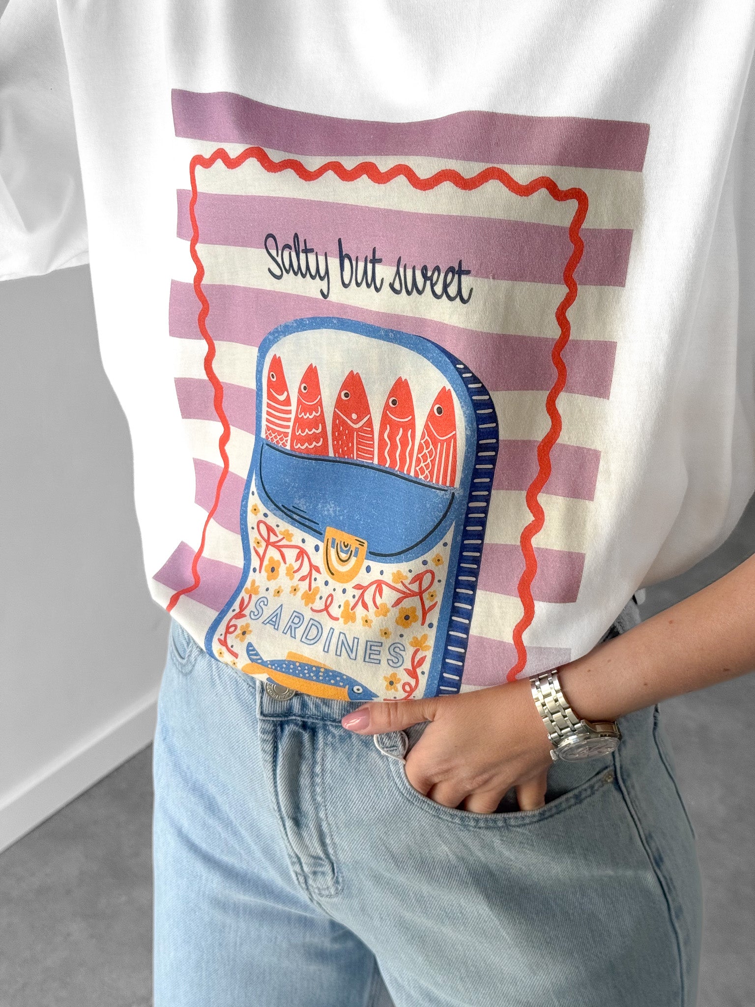T-shirt Sweet but salty