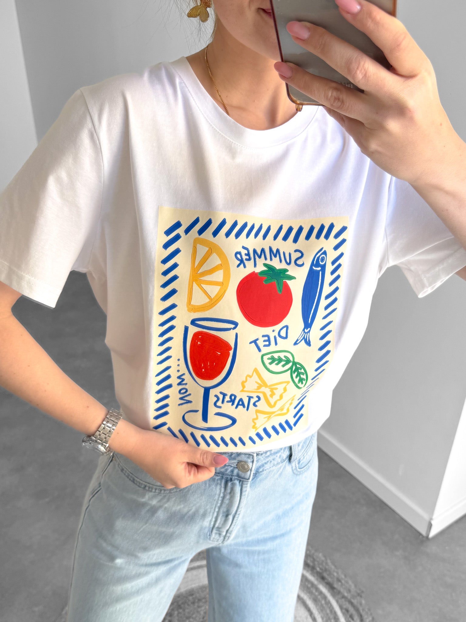 T-shirt Summer diet