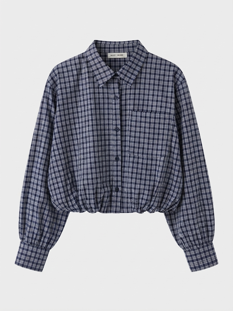 Blouse Olga blauw