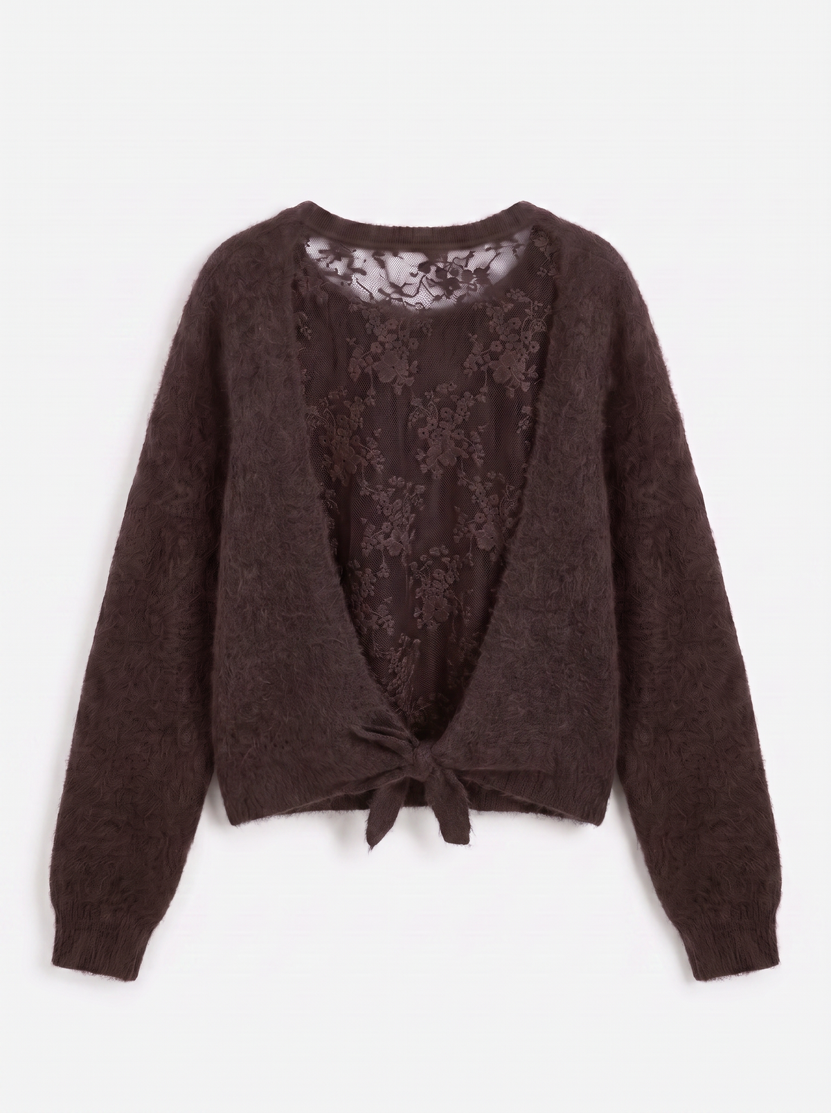 Trui Lace Bruin