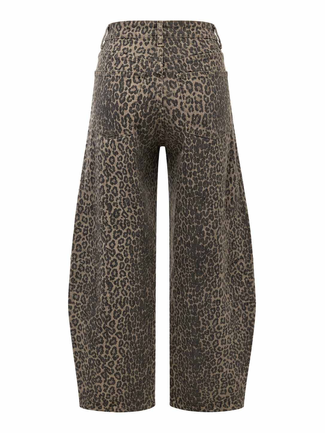 Barrel jeans Leopard