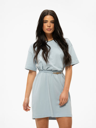 NIKKIE Patos jurk blauw