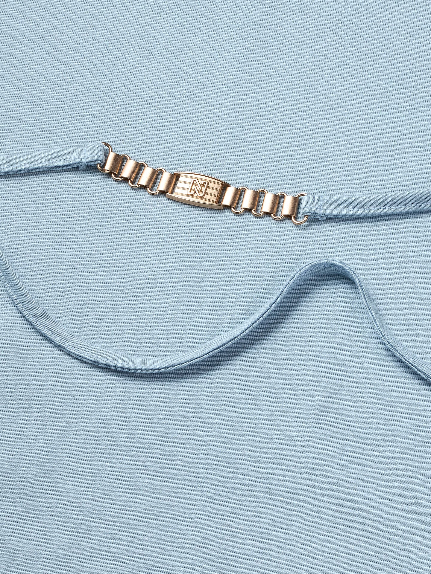 NIKKIE Patos jurk blauw