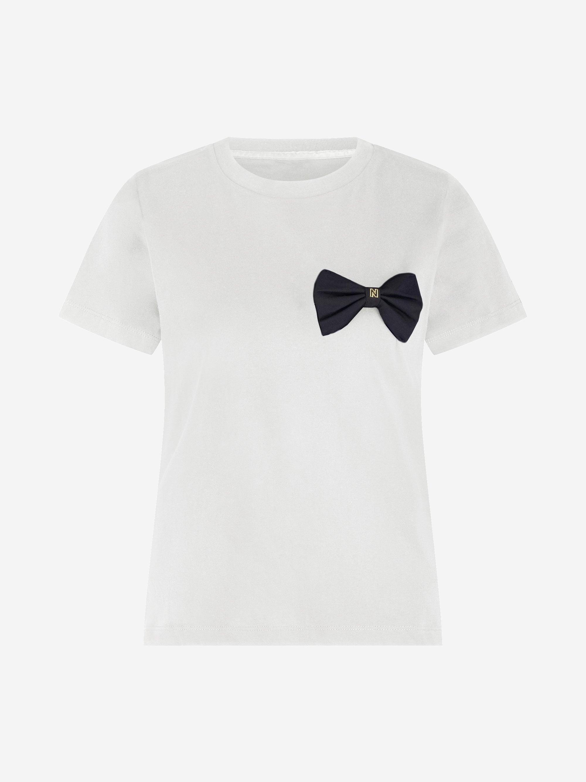 NIKKIE Bow Tie Shirt