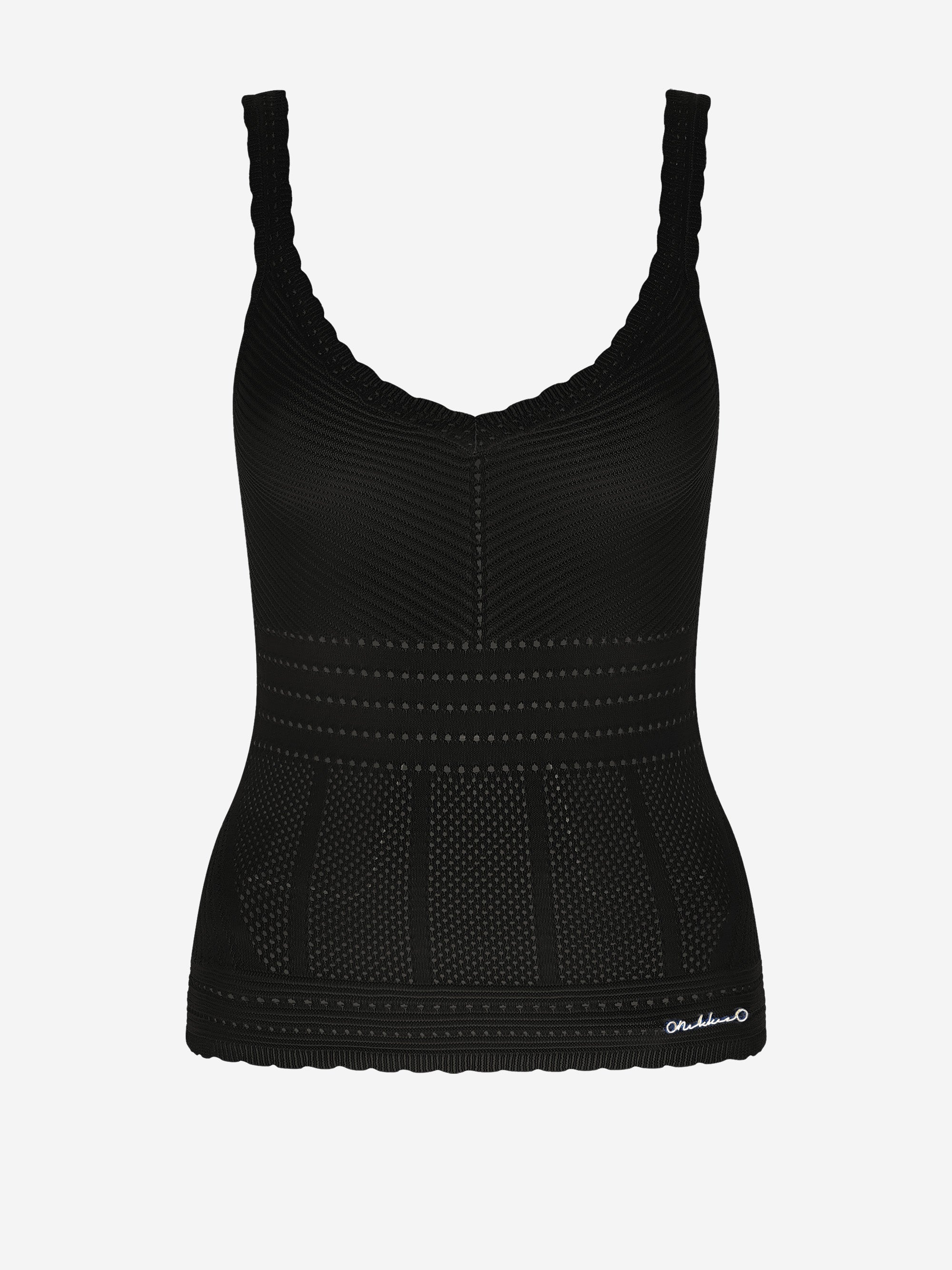 Tanktop Delvine zwart