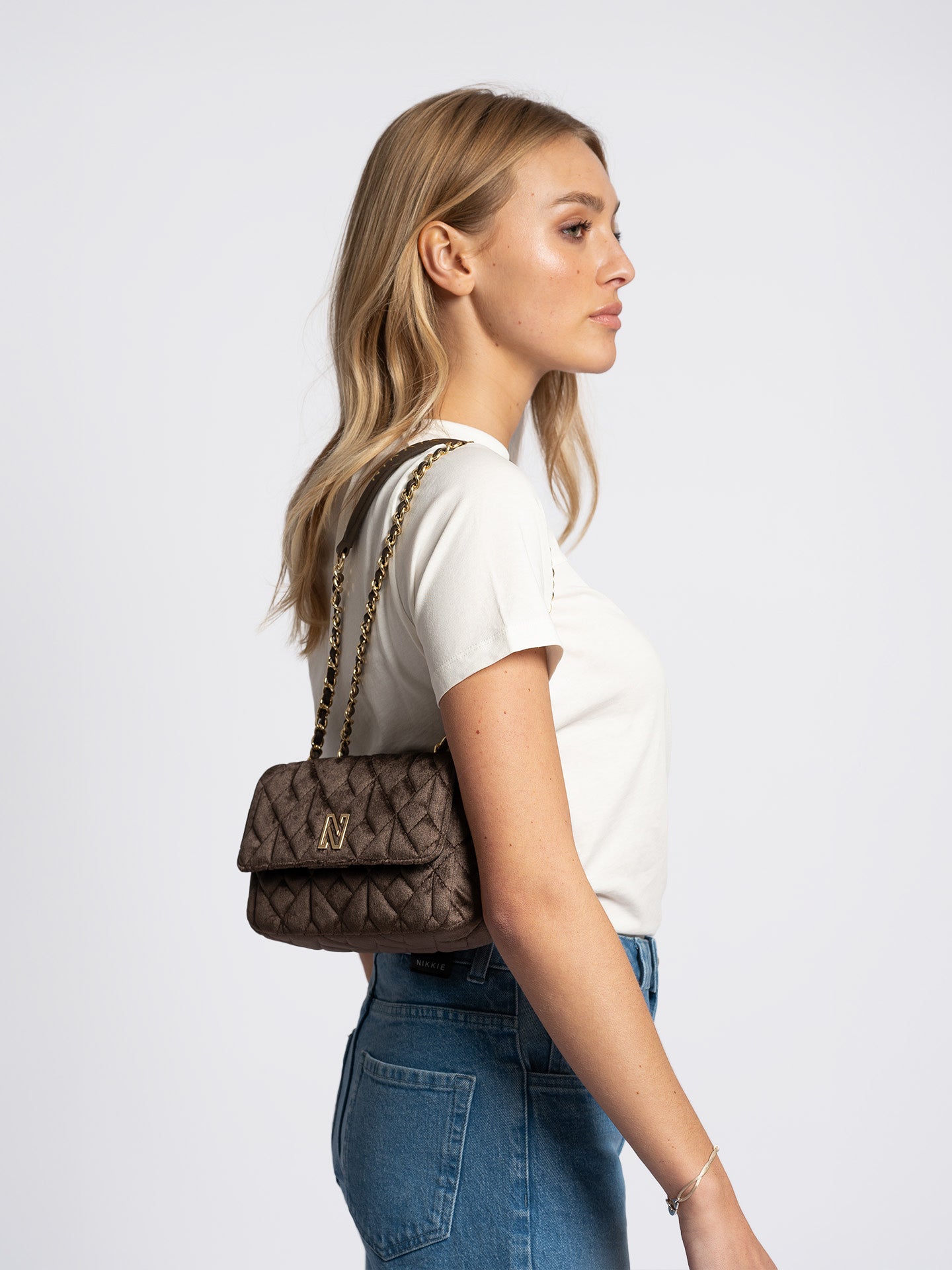 NIKKIE Ann Velvet Tas