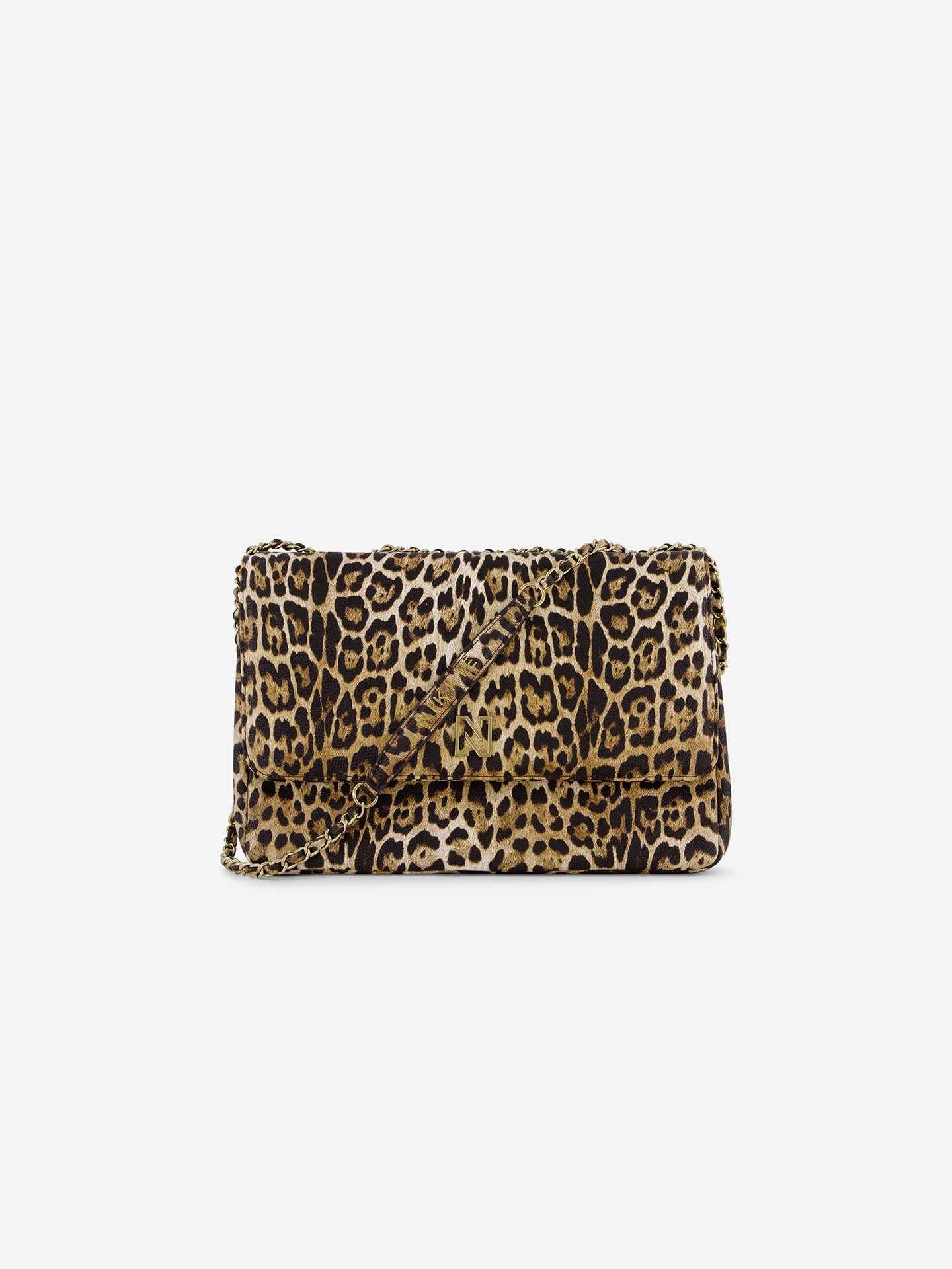 NIKKIE Avril Leopard tas