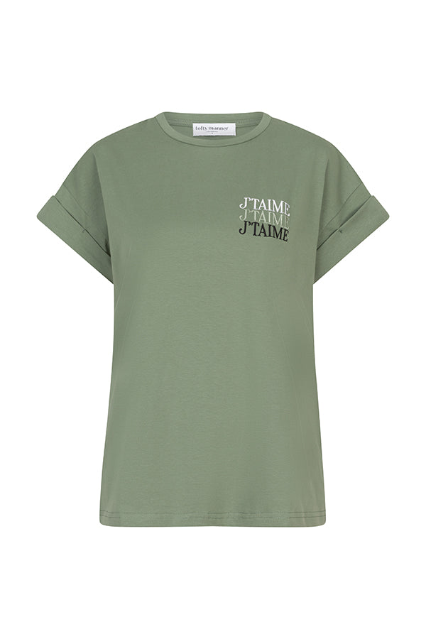 T-shirt Lilou kaki