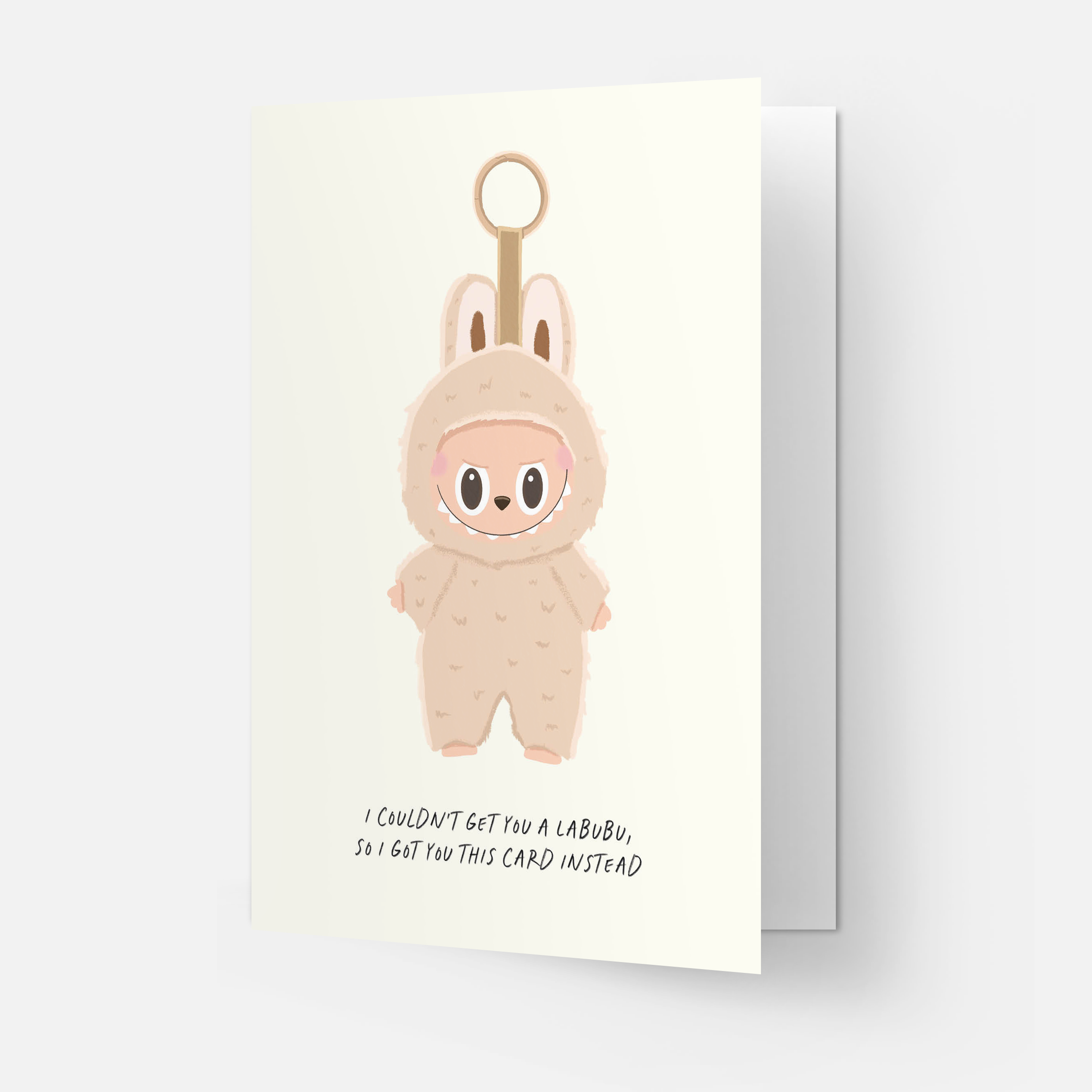 Labubu- wenskaart